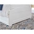 AFI Warren Solid Wood Twin Bed w/ Footboard & Twin Trundle in White