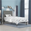AFI NoHo Solid Wood Twin Bed in Espresso