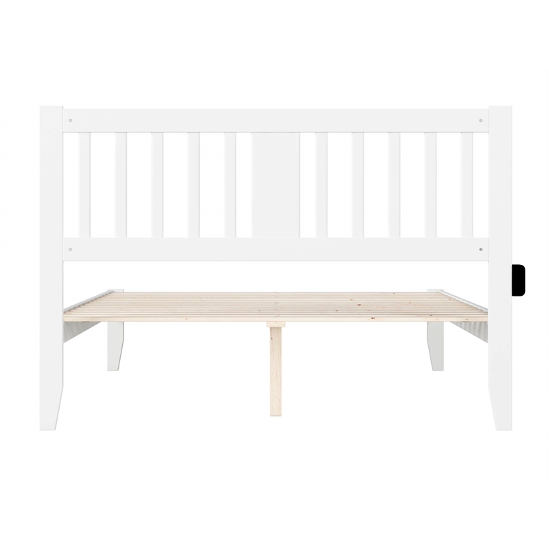 AFI Tahoe Solid Wood Twin Platform Bed in Espresso