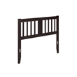 AFI Tahoe Slatted Wood Headboard Full Espresso