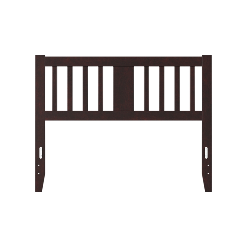 AFI Tahoe Slatted Wood Headboard Full Espresso