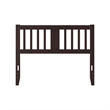 AFI Tahoe Slatted Wood Headboard Full Espresso