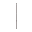 Warren Arched Horizontal Slat Solid Wood Headboard Full in Espresso