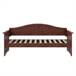 AFI Nantucket Mid-Century Solid Wood Twin Daybed in Walnut