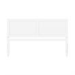 Canyon King Wood Headboard in White