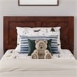 Canyon Twin Wood Headboard in Walnut