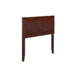 Canyon Twin Wood Headboard in Walnut