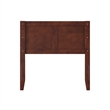 Canyon Twin Wood Headboard in Walnut