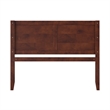 Canyon Queen Wood Headboard in Walnut