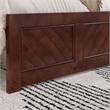 Canyon Twin XL Foundation Bed Frame with Matching Footboard in Walnut