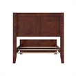 Canyon Twin Foundation Bed Frame with Matching Footboard in Walnut