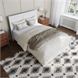 Canyon Full Foundation Bed Frame with Matching Footboard in White