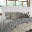 Canyon Queen Foundation Bed Frame with Matching Footboard in White