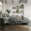 Canyon Queen Foundation Bed Frame with Matching Footboard in White