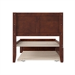 Canyon Twin XL Wood Platform Bed with Matching Footboard & Trundle in Walnut