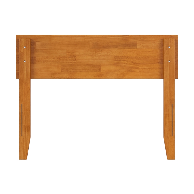 Orlando Twin Modern Wood Panel Headboard in Light Toffee