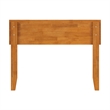 Orlando Twin Modern Wood Panel Headboard in Light Toffee