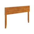 Orlando Full Modern Wood Panel Headboard in Light Toffee