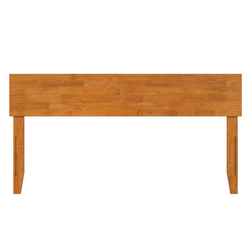 Orlando Queen Solid Wood Panel Headboard in Light Toffee