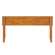 Orlando Queen Solid Wood Panel Headboard in Light Toffee
