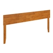 Orlando King Modern Wood Panel Headboard in Light Toffee