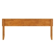 Orlando King Modern Wood Panel Headboard in Light Toffee