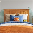 Nantucket Twin Wood Panel Headboard in Light Toffee