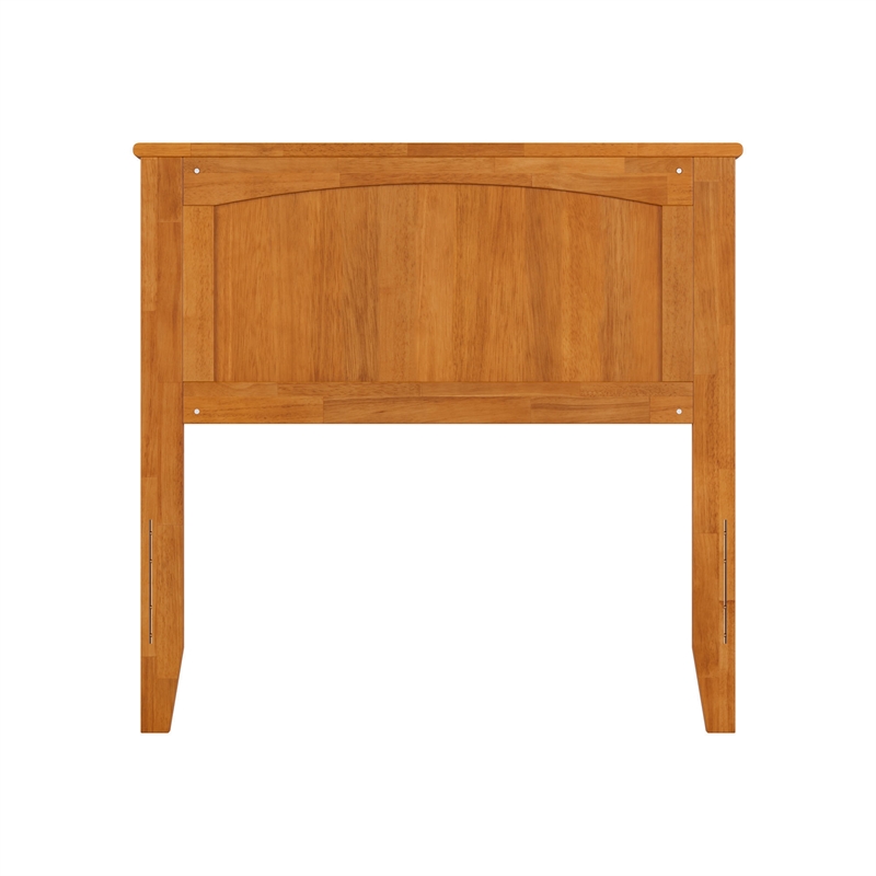 Nantucket Twin Wood Panel Headboard in Light Toffee