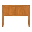 Nantucket Full Wood Panel Headboard in Light Toffee