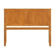 Nantucket Queen Wood Panel Headboard in Light Toffee
