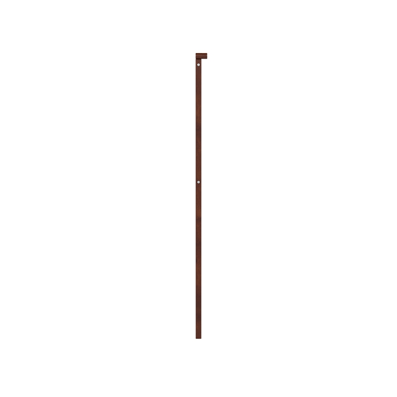 Nantucket King Wood Panel Headboard in Walnut