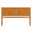 Nantucket King Wood Panel Headboard in Light Toffee