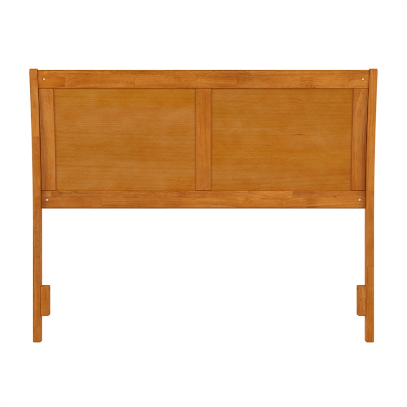 Portland Full Sleigh Wood Headboard in Light Toffee