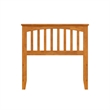 Mission Twin Wood Headboard in Light Toffee