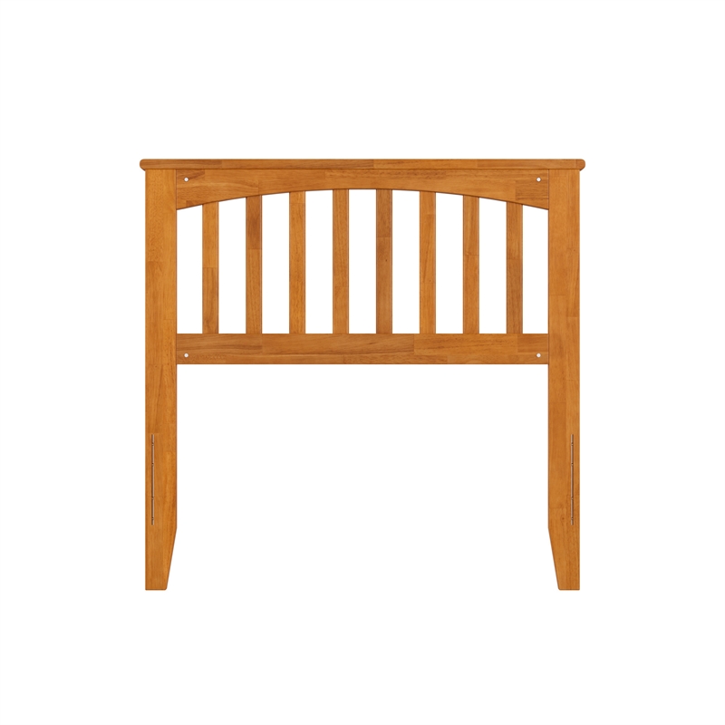 Mission Twin Wood Headboard in Light Toffee