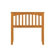 Mission Twin Wood Headboard in Light Toffee