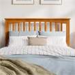 Mission Full Wood Headboard in Light Toffee