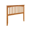 Mission Full Wood Headboard in Light Toffee