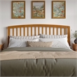 Richmond King Wood Headboard in Light Toffee