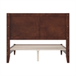 Berkshire Full Wood Low Profile Platform Bed in Walnut