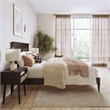 Naples Full Wood Low Profile Platform Bed in Espresso