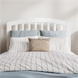 Quincy Twin XL Wood Low Profile Platform Bed in White