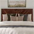 Canyon Queen Wood Headboard in Barnwood