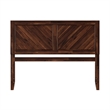 Canyon Queen Wood Headboard in Barnwood