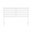 Savannah Queen Wood Headboard in White
