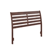 Savannah Queen Wood Headboard in Walnut