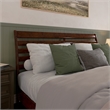 Savannah King Wood Headboard in Walnut