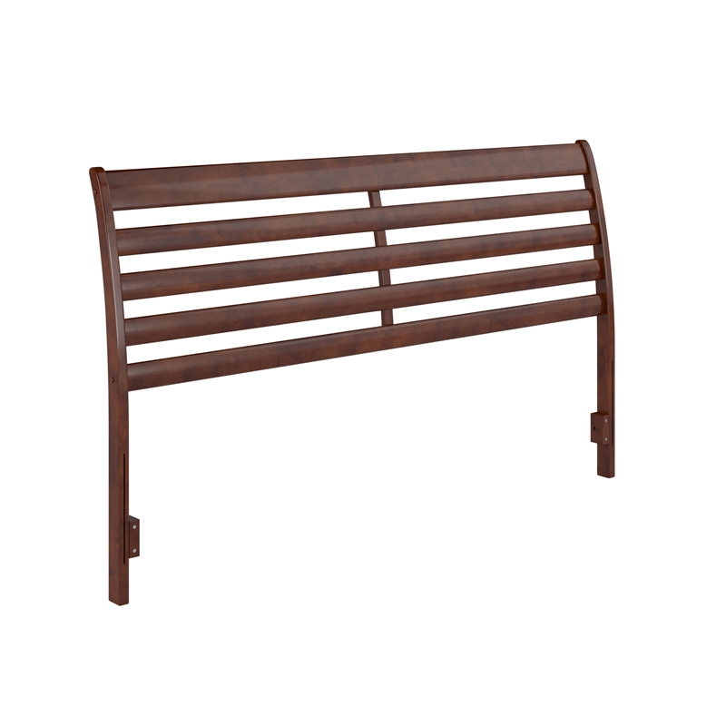 Savannah King Wood Headboard in Walnut