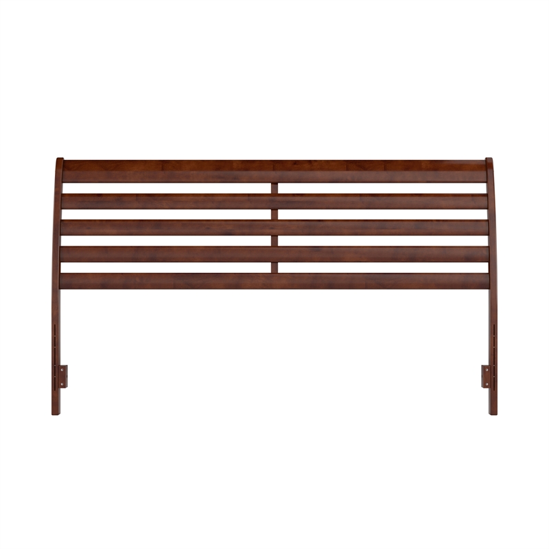 Savannah King Wood Headboard in Walnut