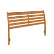 Savannah King Wood Headboard in Light Toffee